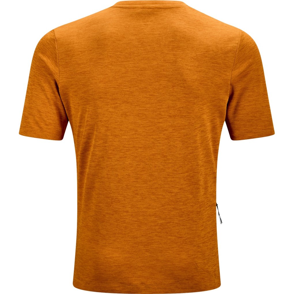 CUBE Gravel Short Sleeve Jersey Men - mustard
