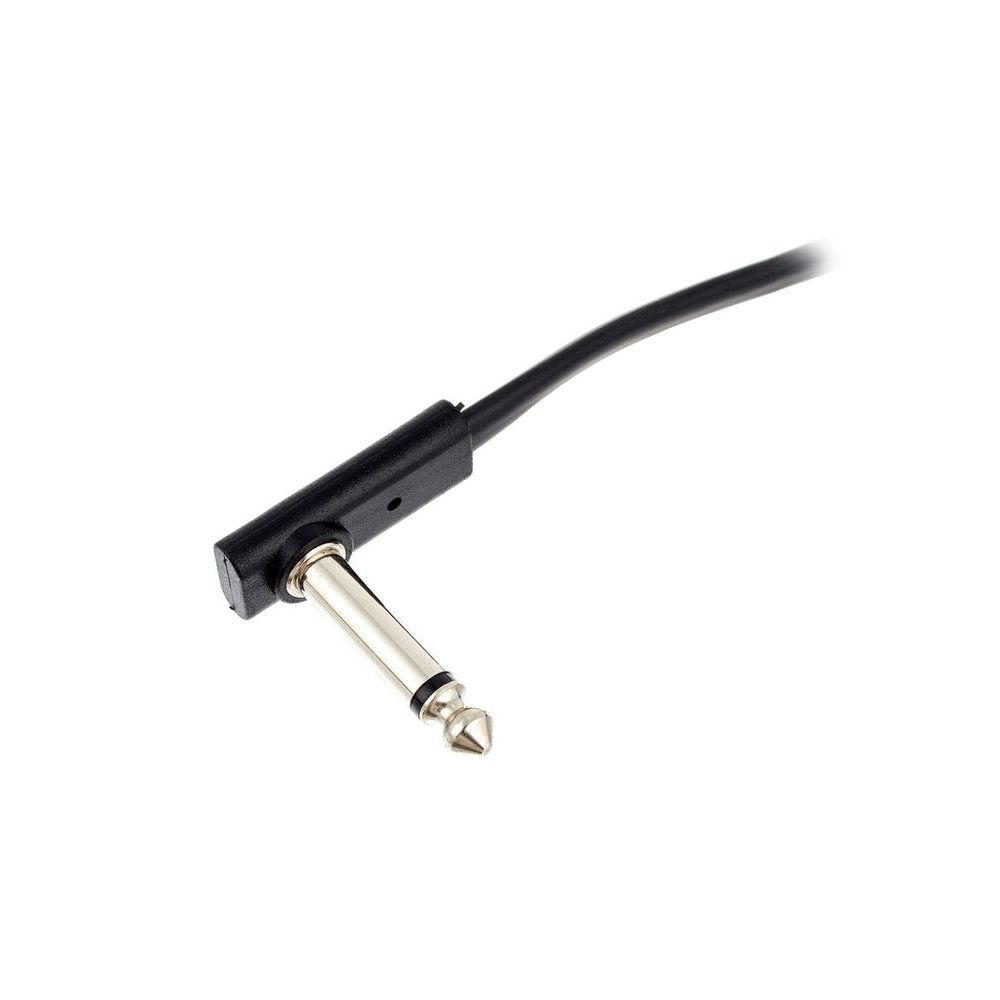 Rockboard Flat Patch Cable Black 30 cm – Thomann Ireland