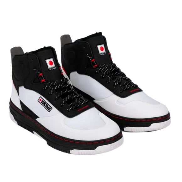 Ipone Kt01-S ​​Motorcycle Sneakers - Black / WhiteRef: IP0270