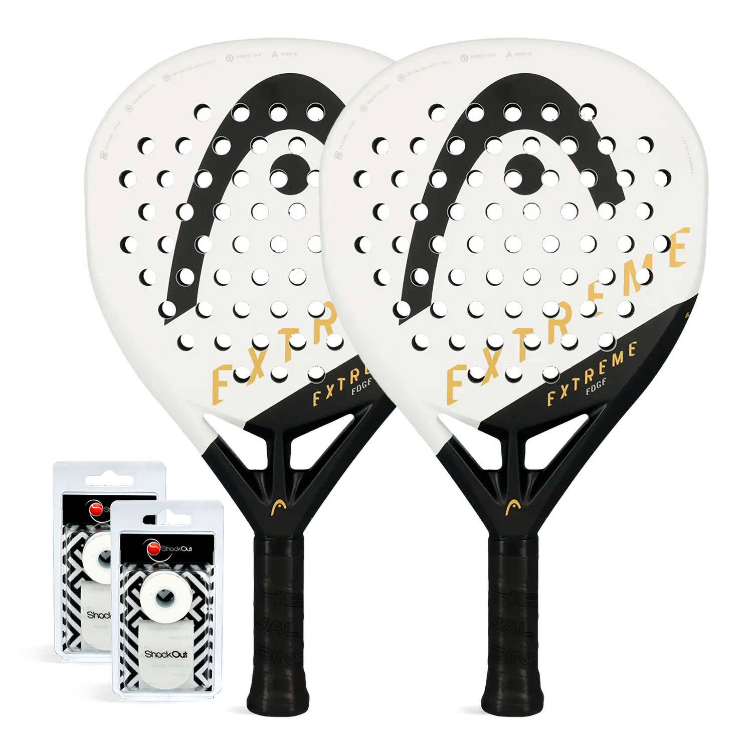 DUO PACK HEAD EDGE EXTREME WHITE