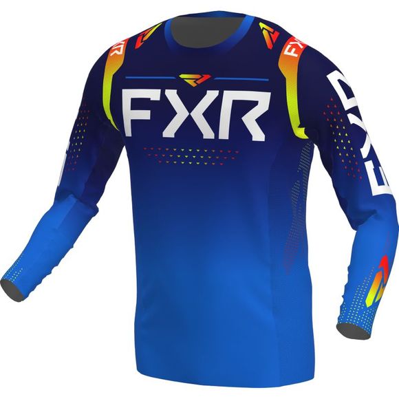 Cross pro-stretch navy inferno kids fxr jersey - blueRef: FXR0189