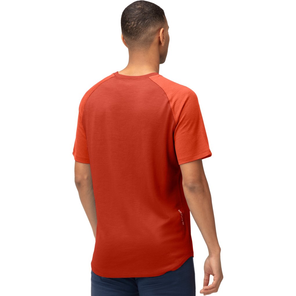 Norrona femund pureUll Base Layer T-Shirt Men - Pureed Pumpkin
