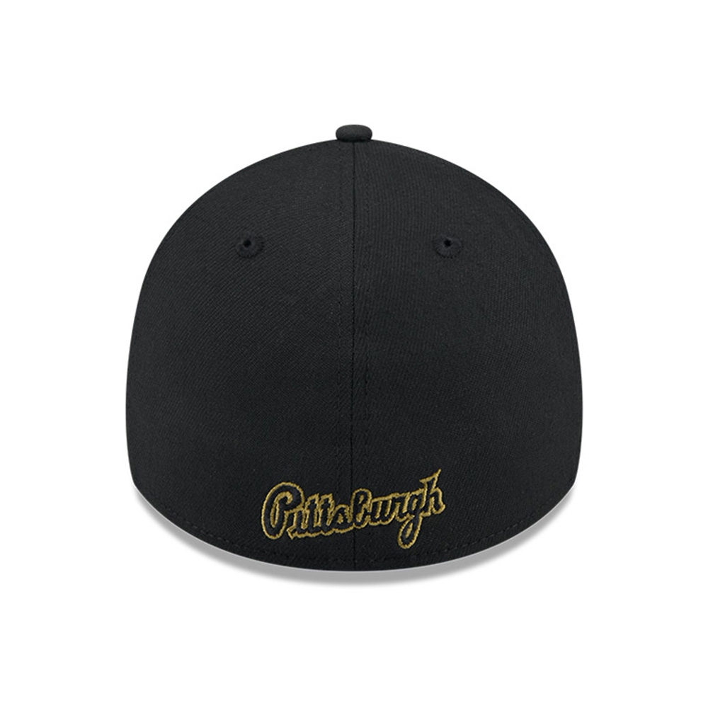 Pittsburgh Pirates 2024 MLB Armed Forces New Era 39THIRTY Flex Cap Black