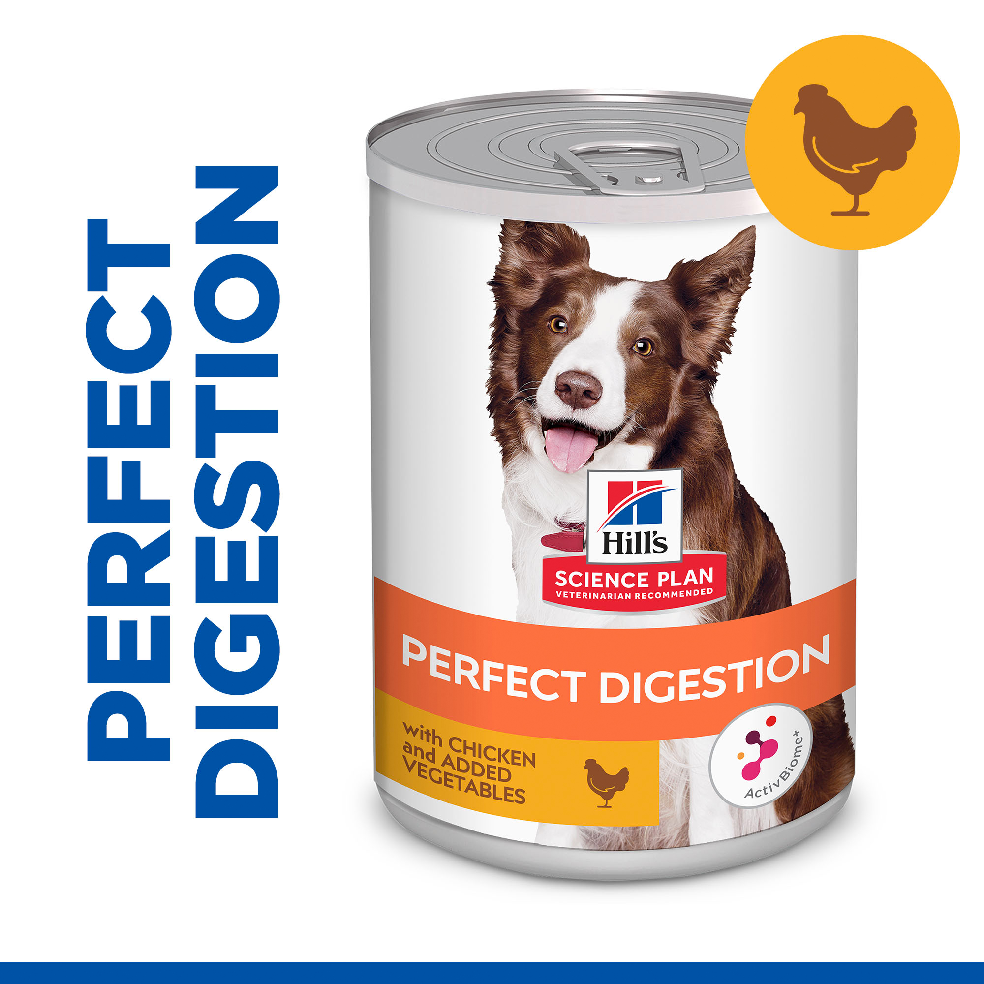Hill's Science Plan Adult Perfect Digestion Dog Food - 12 x 363g