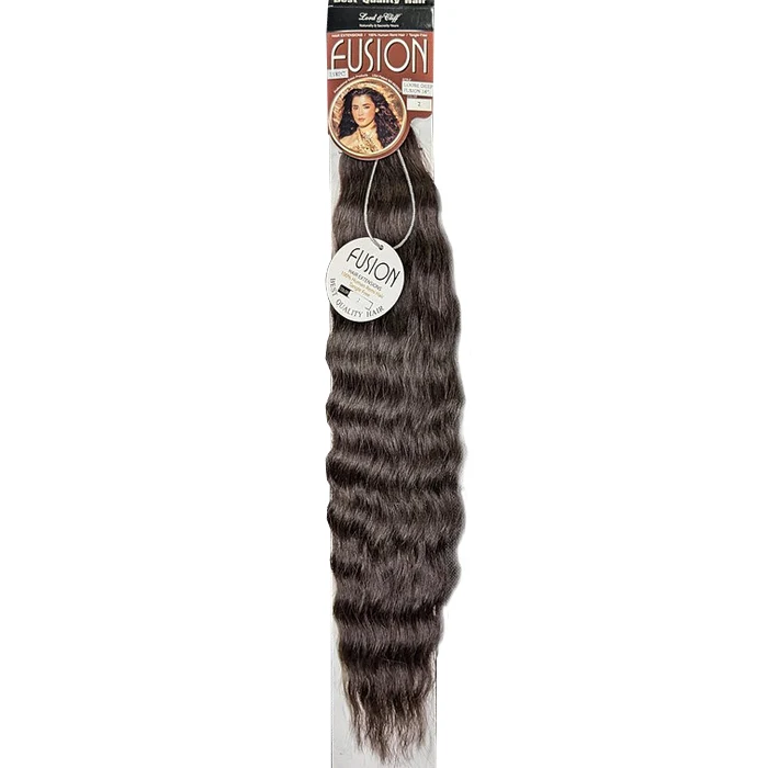 Lord & Cliff Fusion Glue Tip 100% Remy Human Hair Extension Weave - LOOSE DEEP WAVE 16