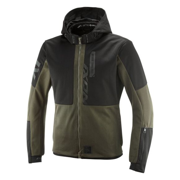 Ixon Park Air Motorcycle Jacket - Green / BlackRef: IX2282