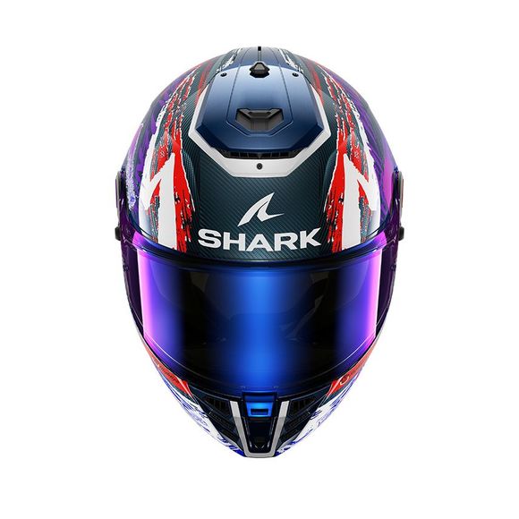 Shark SPARTAN RS CARBON ZARCO SIGNATURE Full-Face Helmet - Carbon / WhiteRef: SH1830