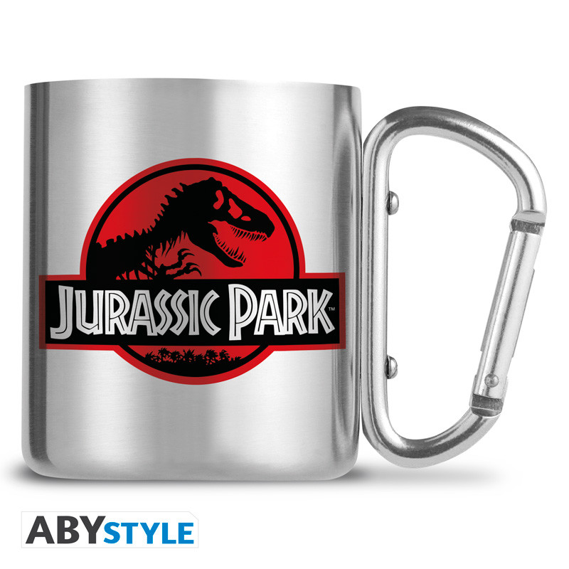 JURASSIC PARK Mug carabiner Logo