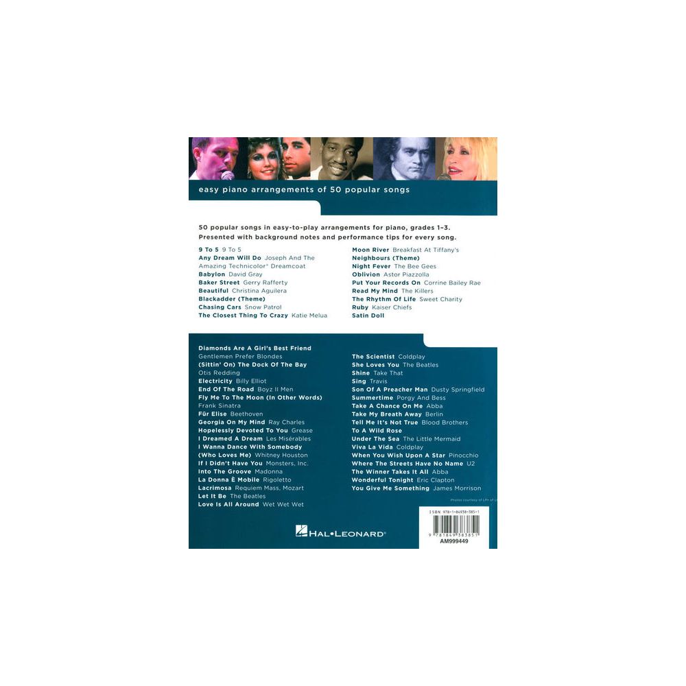 Wise Publications Really Easy Piano 50 Fabulous – Thomann Ireland