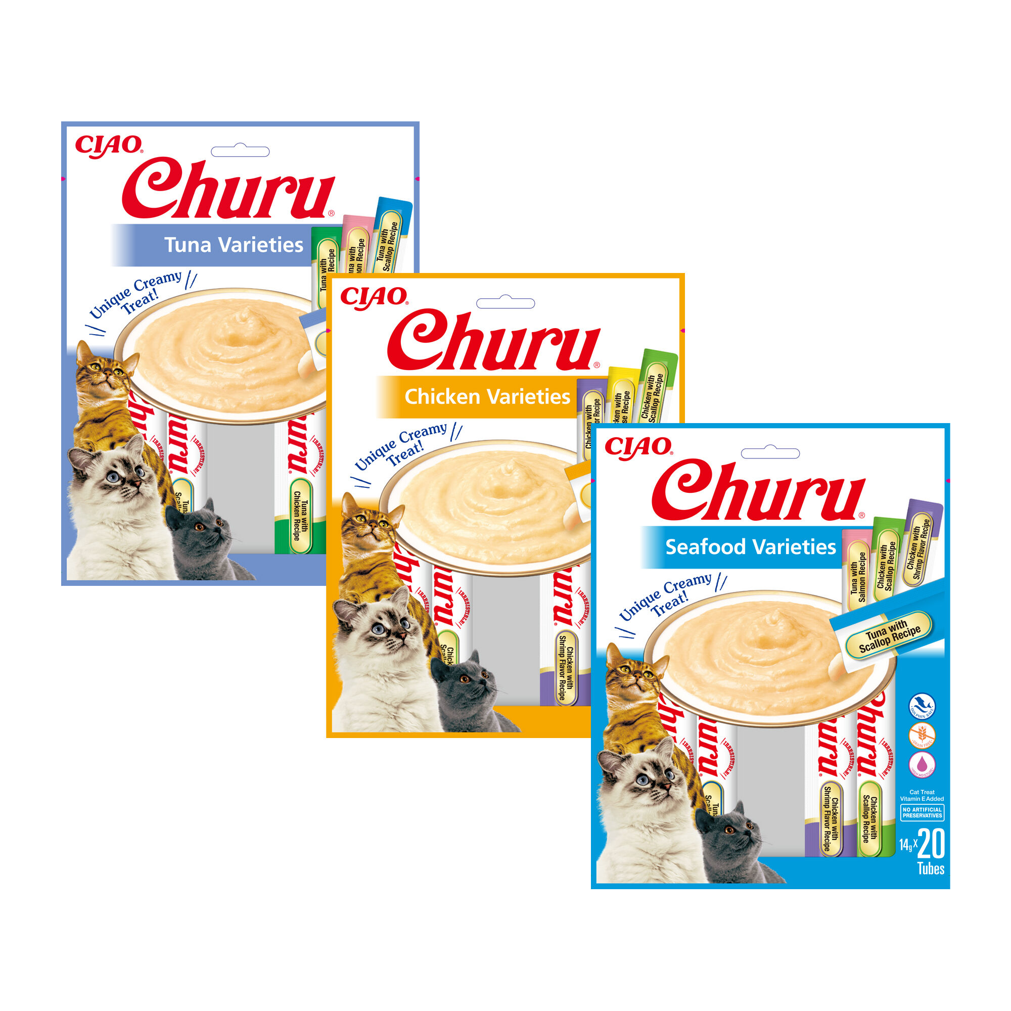 Inaba Churu Multipack - Tuna - 20 pieces