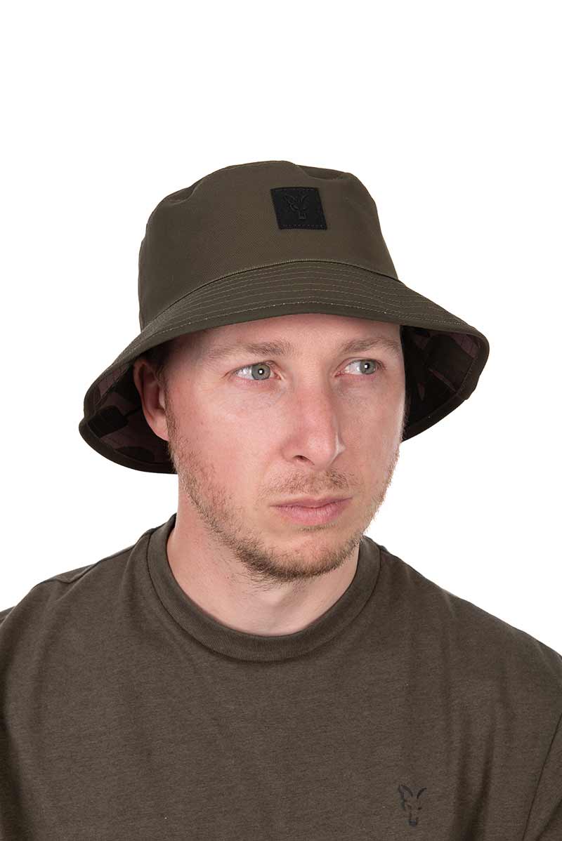 Fox Reversible Bucket Hat - Khaki/Camo