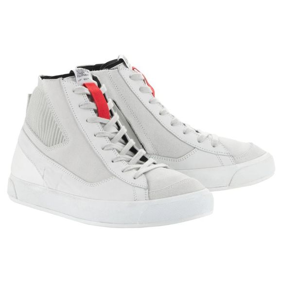 Baskets Moto Alpinestars STATED - Gris / BlancRef : AP3278-CWHCG