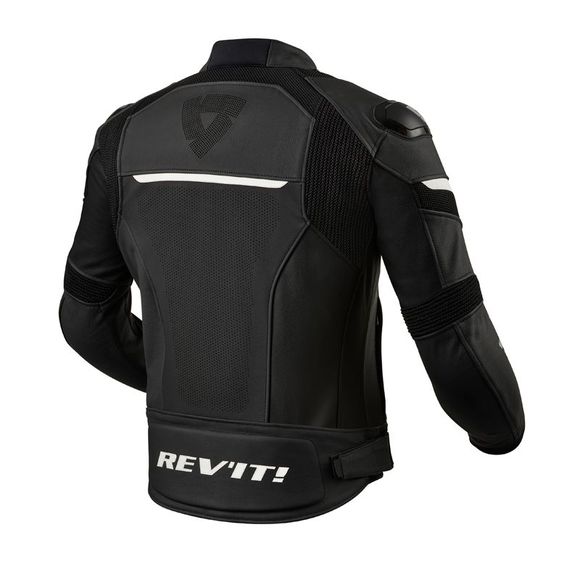 Motorcycle jacket Rev it convex - black / whiteRef: RI0872-C143