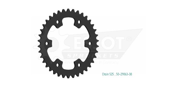 Esjot crown 38 teethRef: Esjo00060A / 12113009