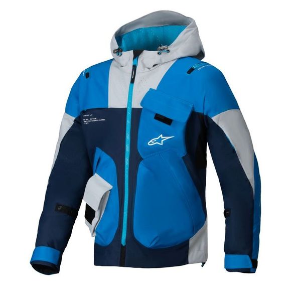 Blouson Moto Alpinestars MOGRESS AIR - Bleu / BeigeRef : AP3660