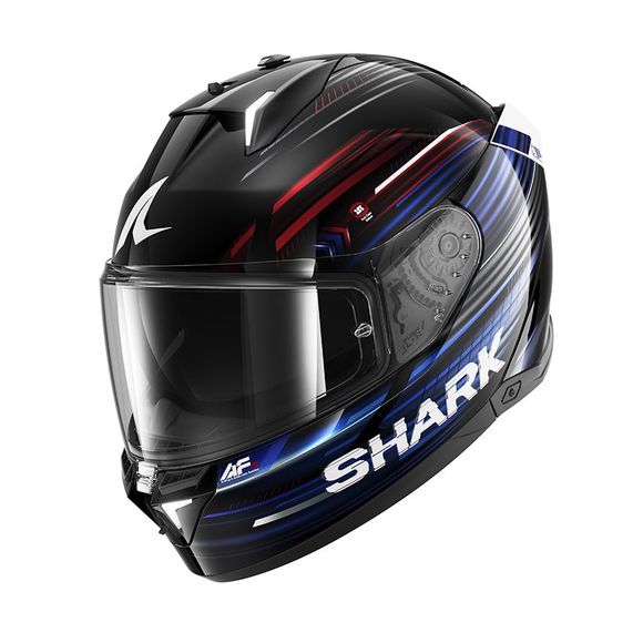 Shark SKWAL i3 LIGHT-BLUR Full-Face Helmet – Blue/RedRef: SH1822-C48169