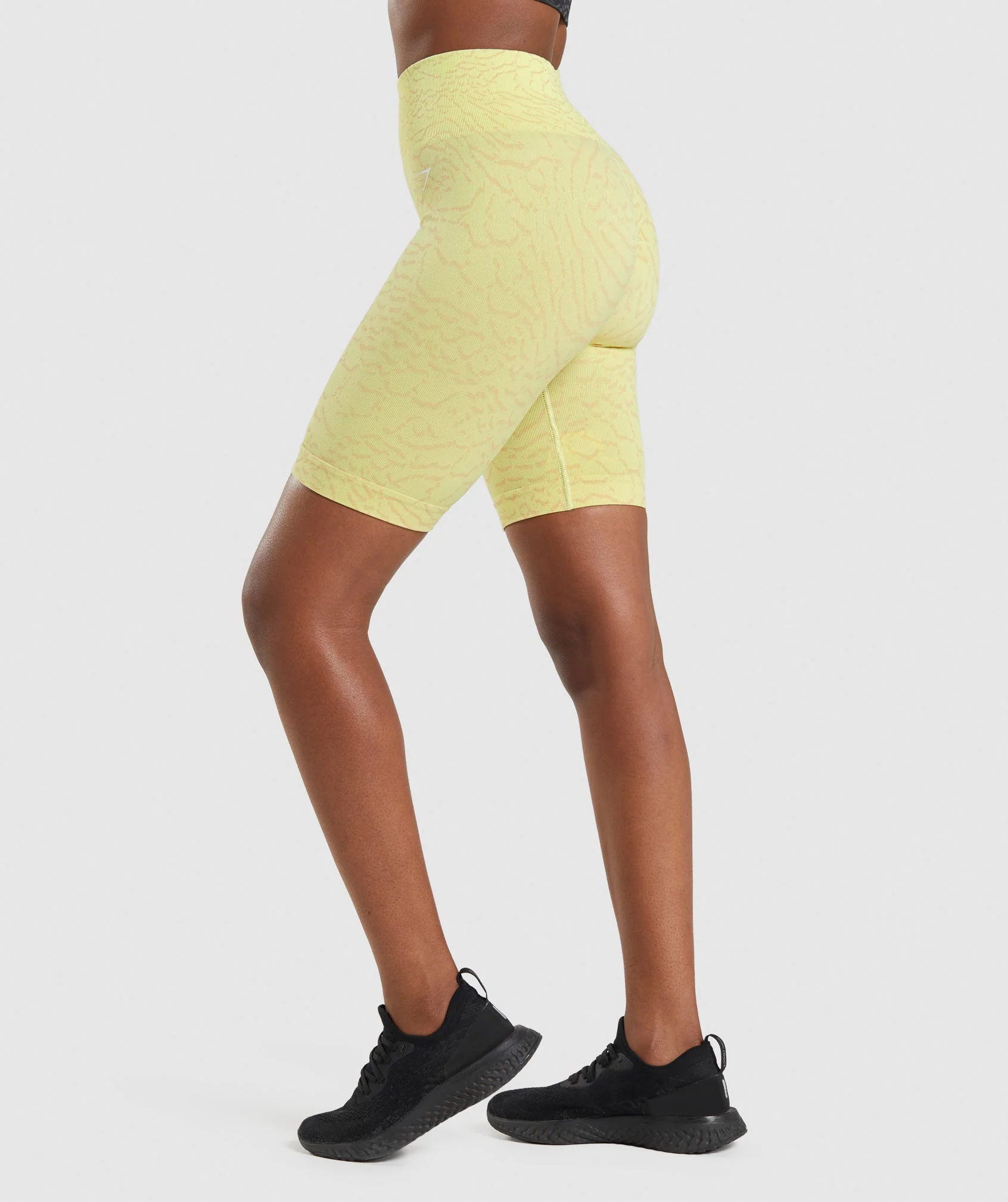 Adapt Animal Seamless Cycling Shorts Firefly Yellow