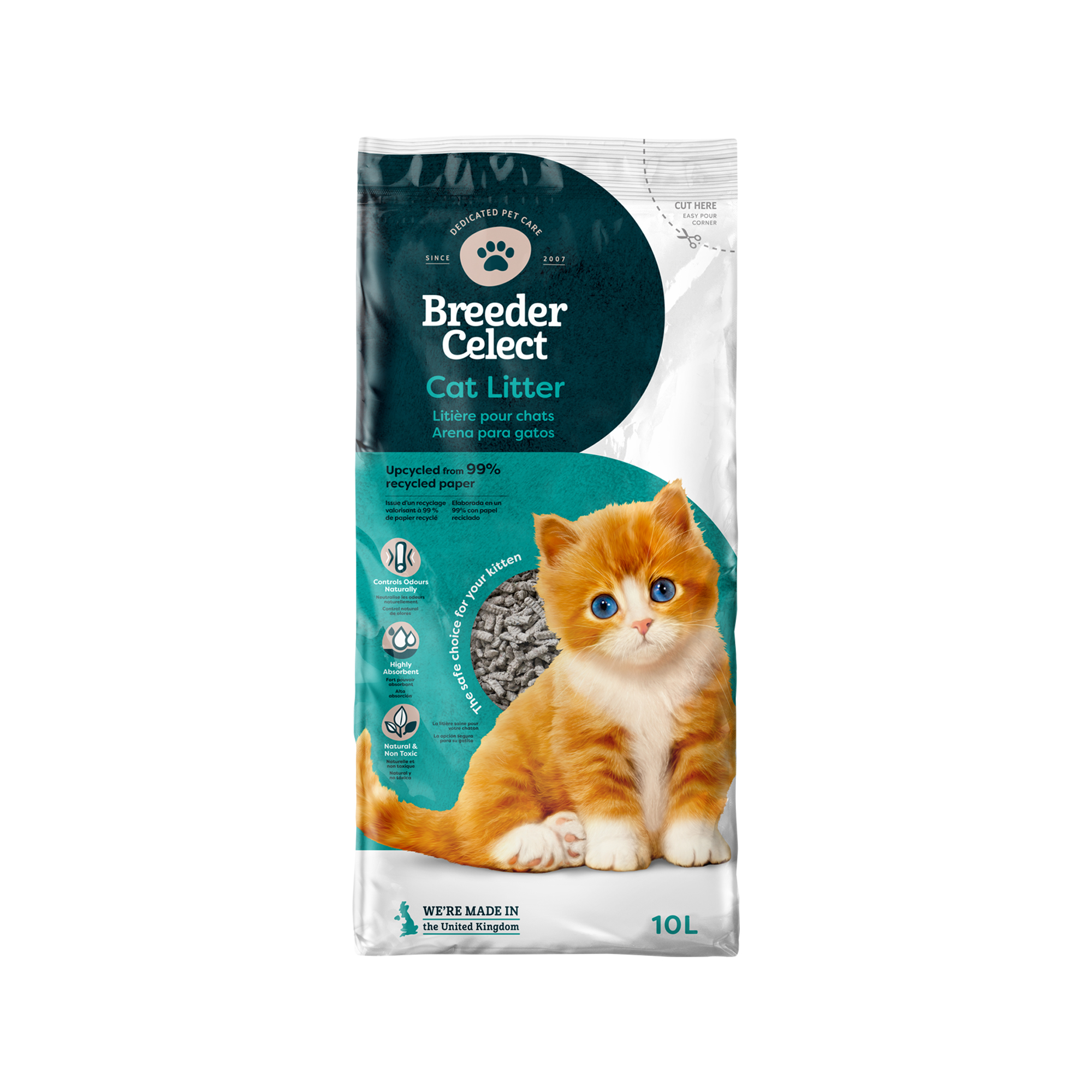 BreederCelect Cat Litter - 30 litres