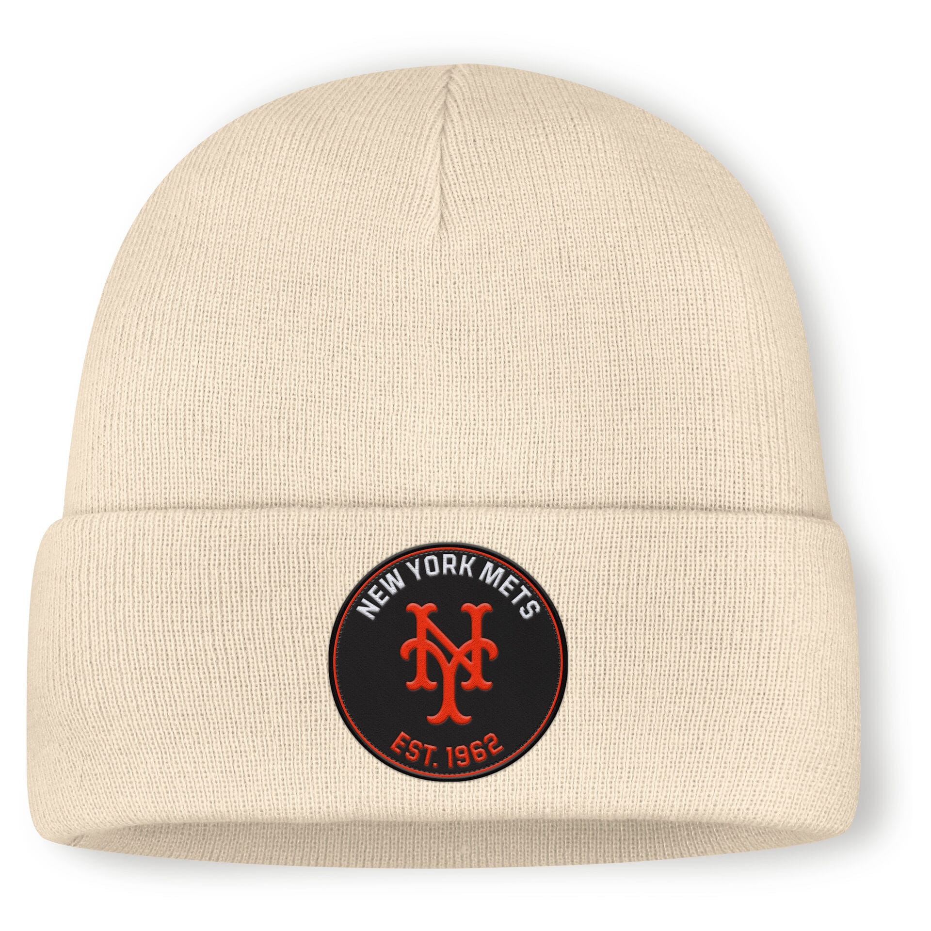 New York Mets Cooperstown MLB Beanie Knit Natural