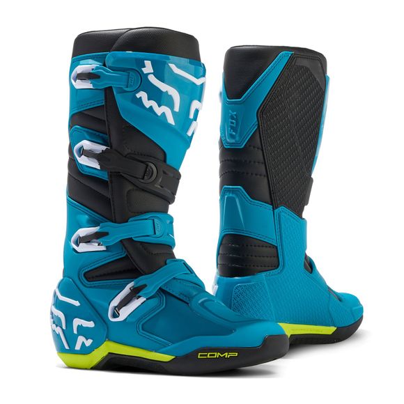 Bottes cross Fox COMP 2025 - Bleu / JauneRef : FX3729-C2936