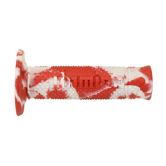 Domino OFF-ROAD SNAKE Universal Handlebar Grips - Red / WhiteRef: DO0018
