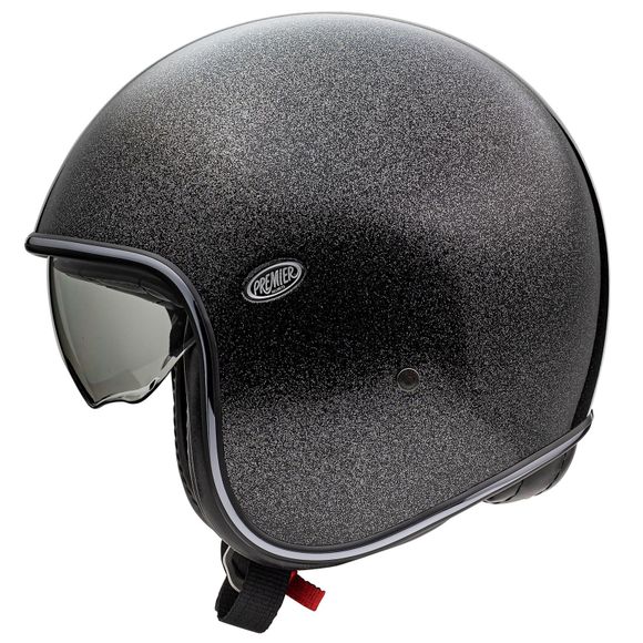 Casque jet Premier VINTAGE - U9 GLITTER - GrisRef : PE0320