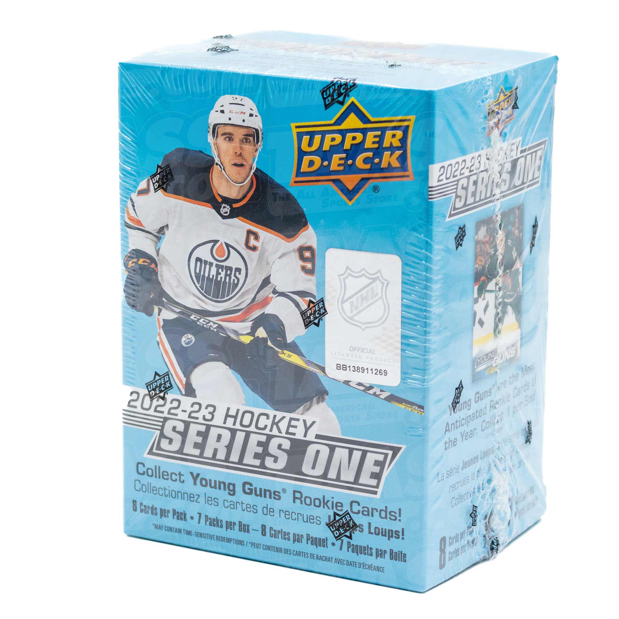 2022/23 Upper Deck Series 1 Hockey NHL Blaster Box