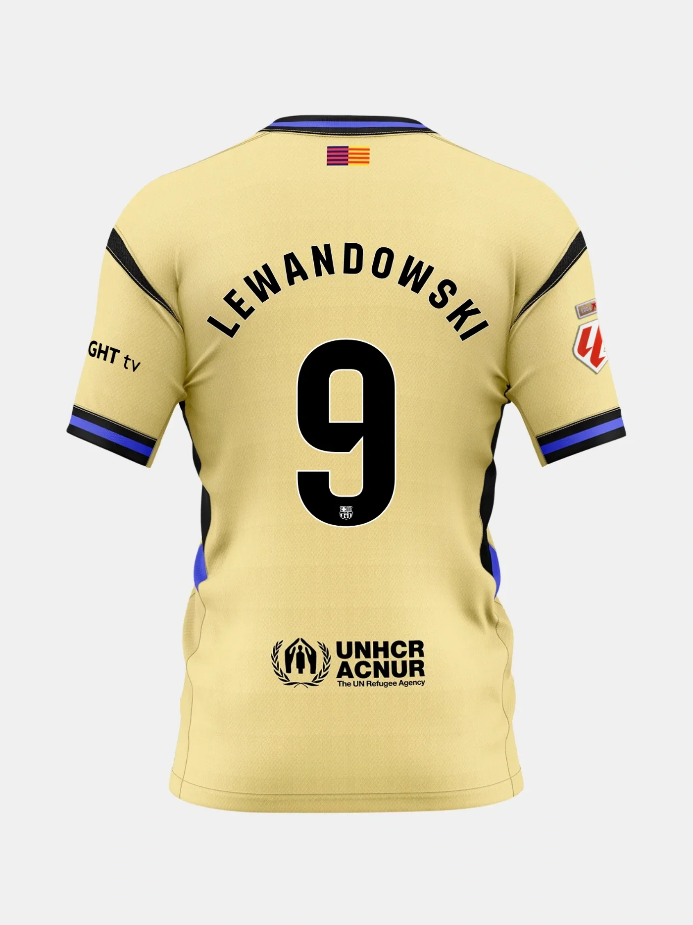 LEWANDOWSKI |La Liga Men's away jersey 25/26 FC Barcelona x Kobe Bryant - Player's Edition