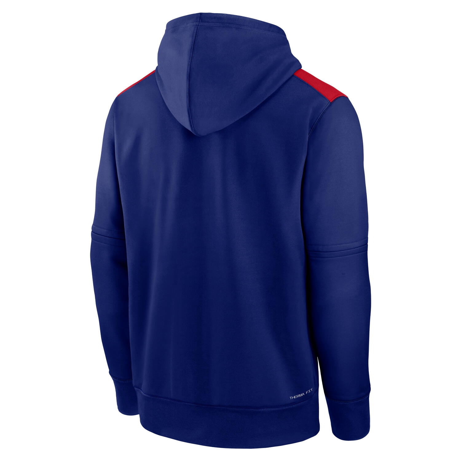 Texas Rangers 2025 MLB Authentic Performance Therma Hoodie Blue