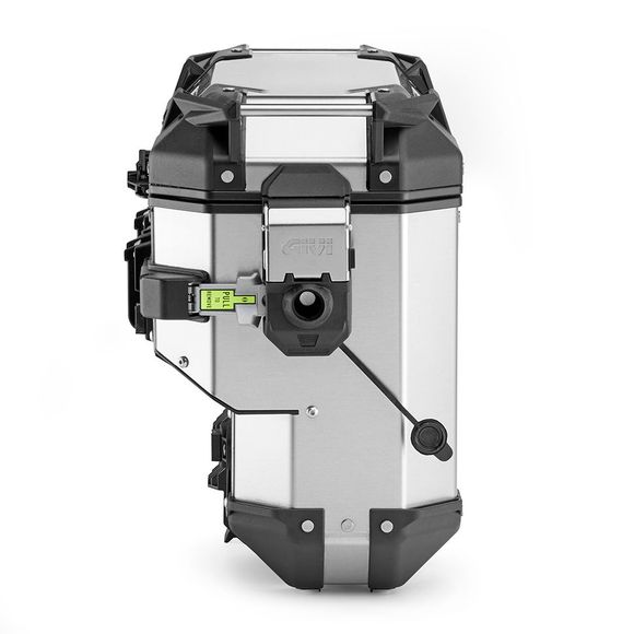 Givi Trekker Outback Evo Smart 40 Litere Supply Supply To Doed (Right Rating) Without Barrel - Universal Anodized - Orange / BlueRef: Gi2363 / Obkevs40Aar