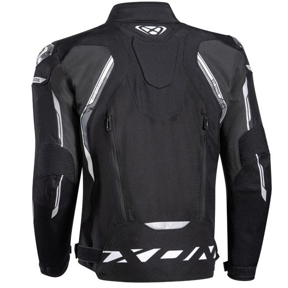 Ixon Blaster - Black / White Motorcycle JacketRef: IX1517-C143