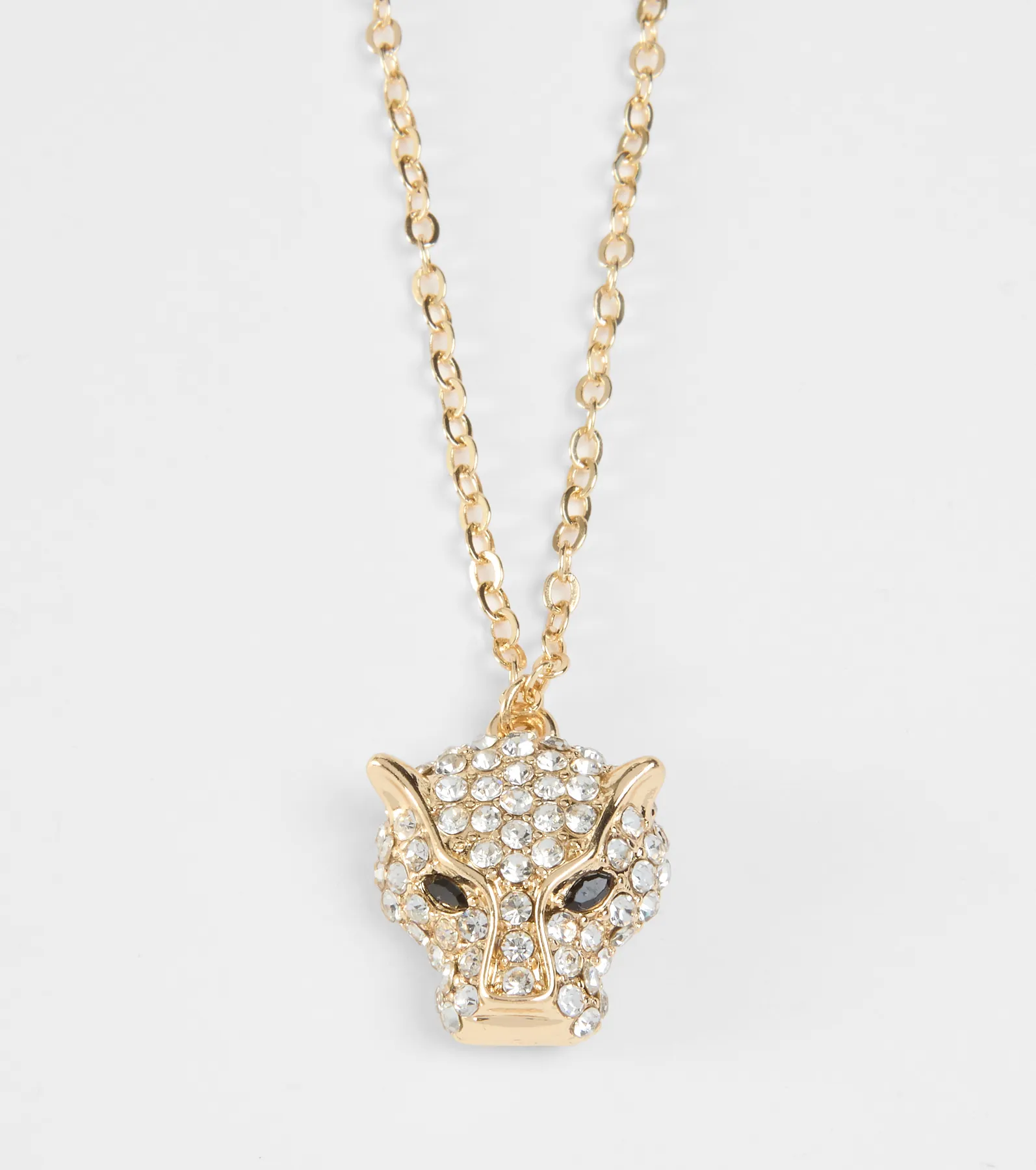 Totally Wild Rhinestone Animal Charm Necklace