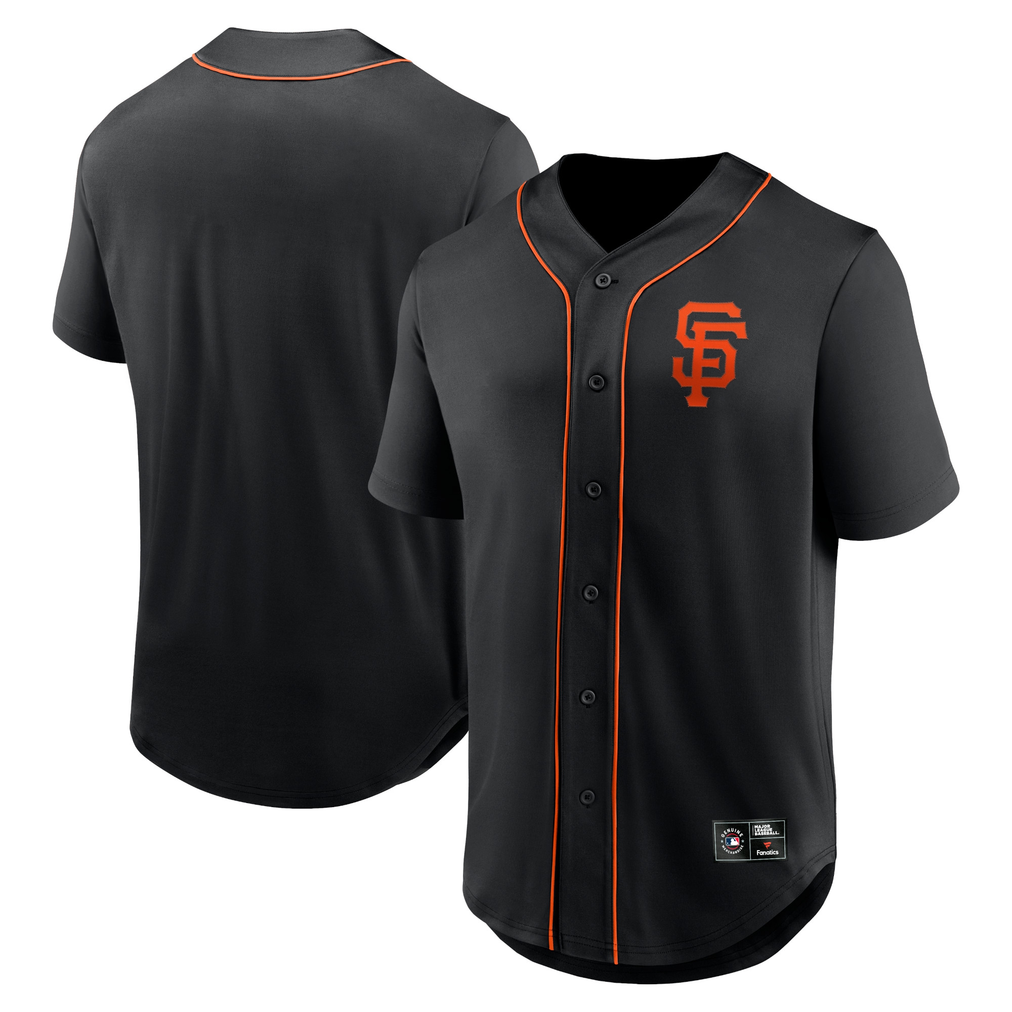San Francisco Giants Fanatics Foundation MLB Fan Jersey Black