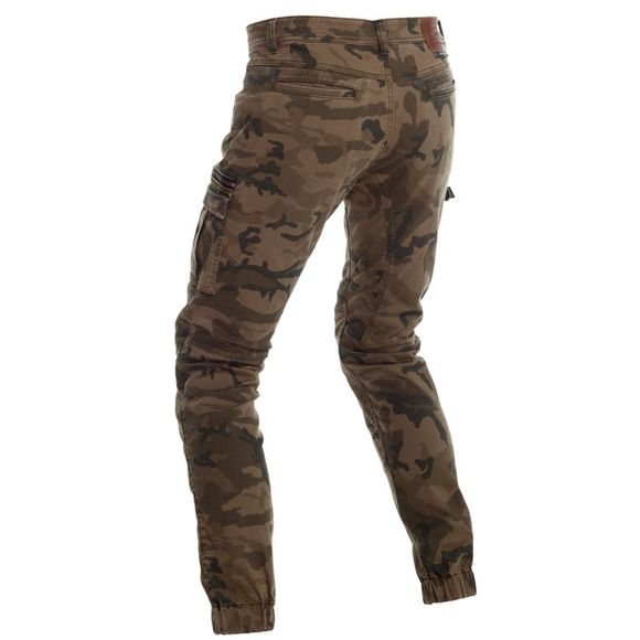 Jean Moto Richa Apache Lady Short - Slim - Beige / GreenRef: RC0816