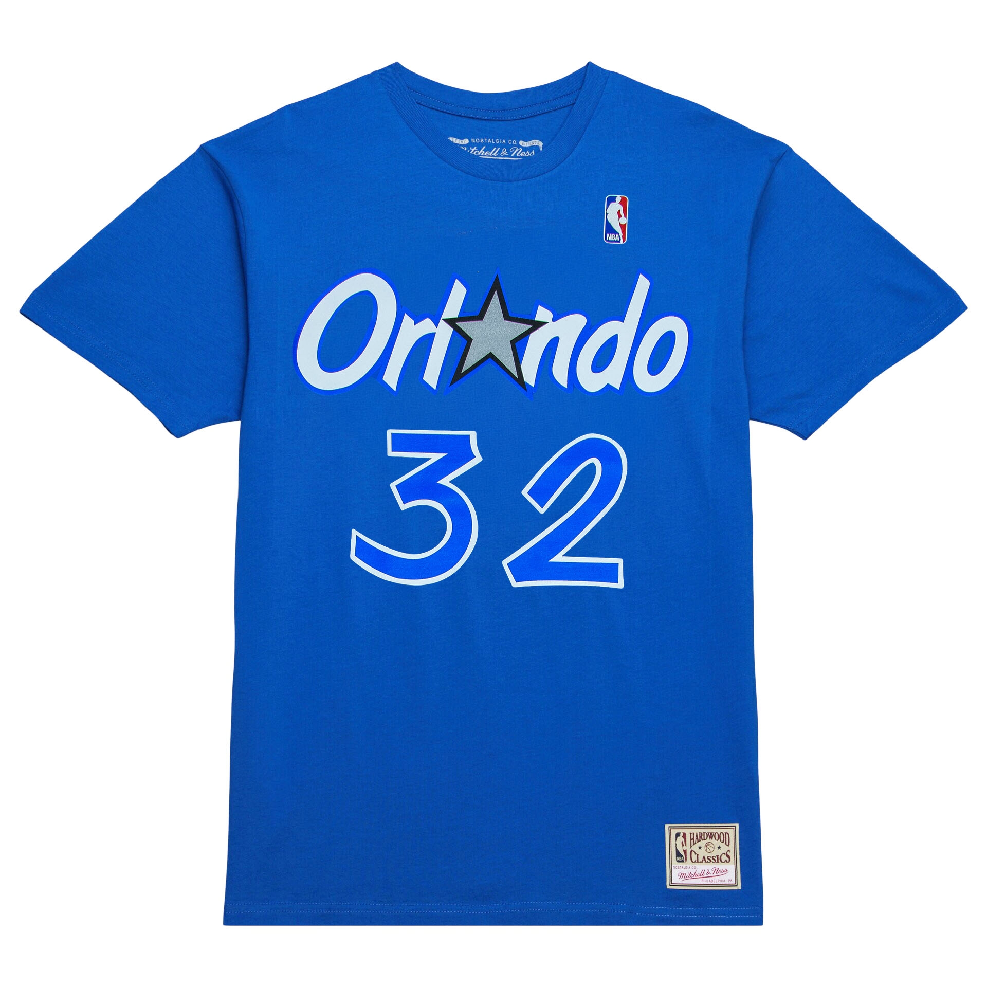 Shaquille O'Neal #32 Orlando Magic Player NBA T-Shirt Blue