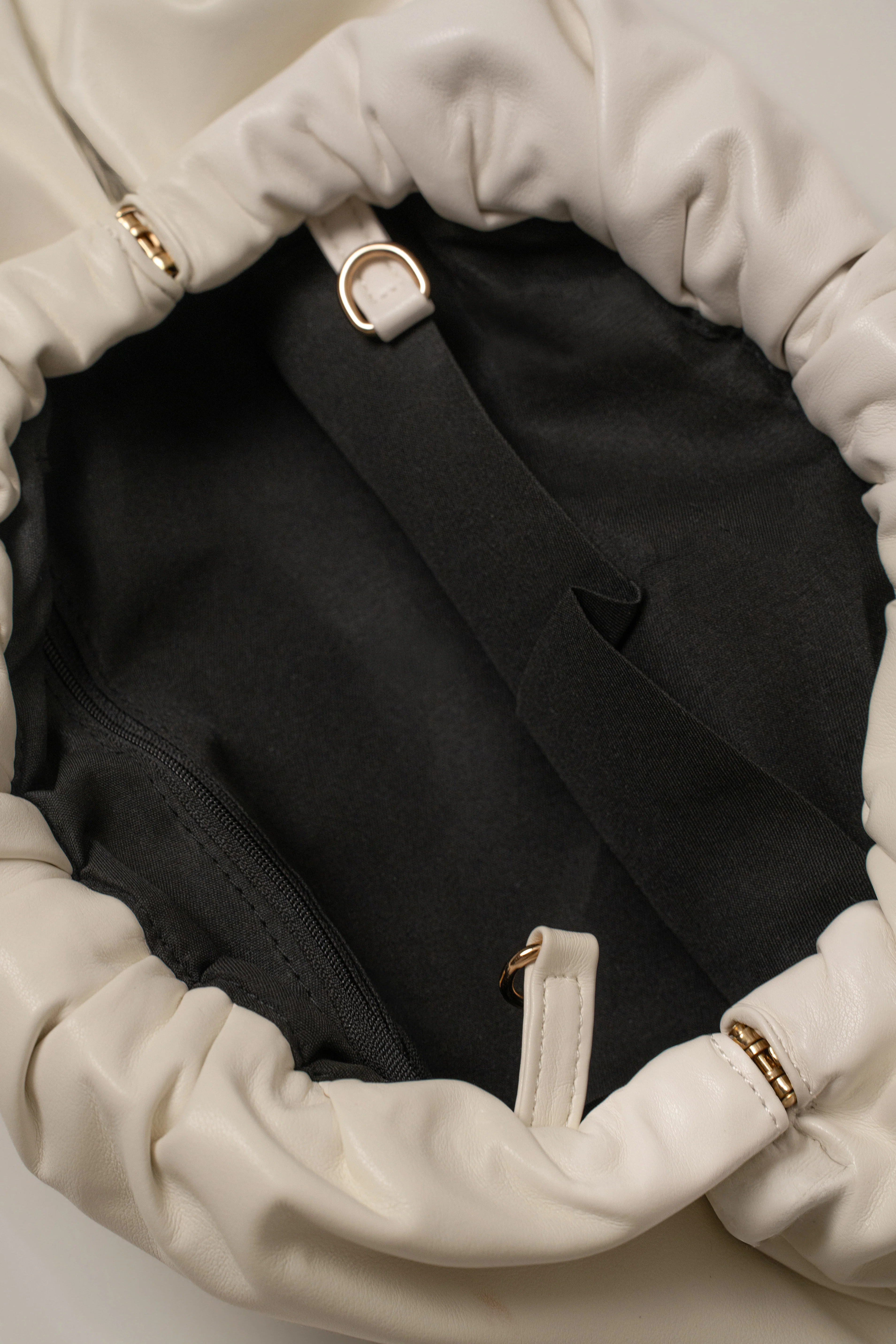 White Signature Cloud Bag