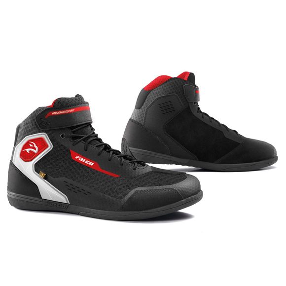Motorcycle Sneakers Falco Speedox 2 - Black / RedRef: FAL0171