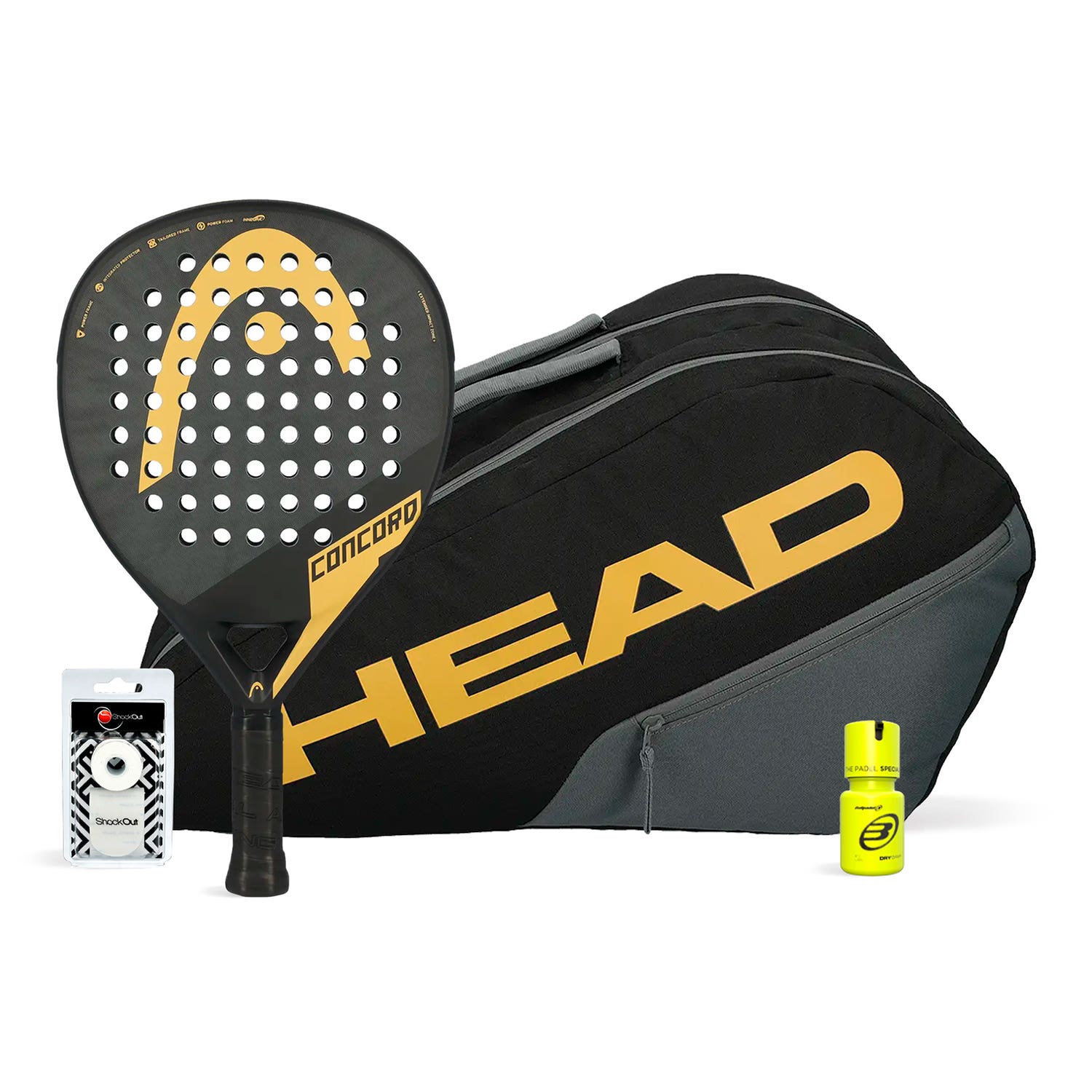 PACK HEAD CONCORD PADELBAG EDGE DRY GRIP