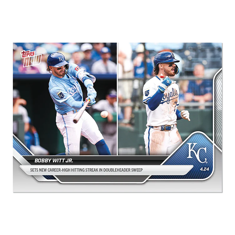 Bobby Witt Jr. - 2025 MLB Topps NOW® - Card 105