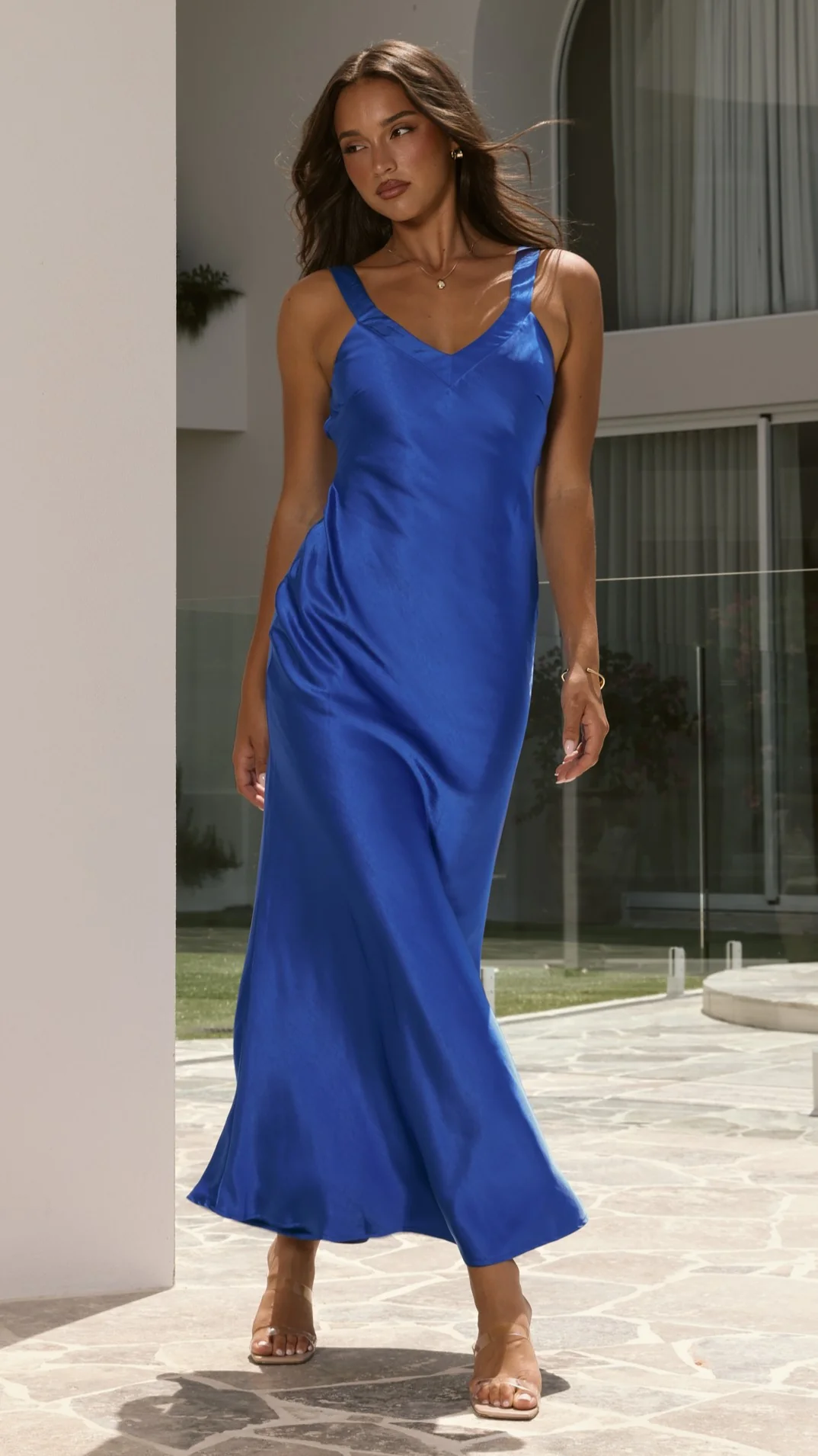 Andie Maxi Dress - Royal Blue