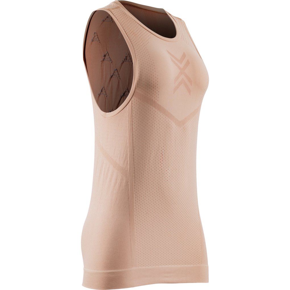 X-Bionic Xceed Run Tank Top Women - fresh peach/dusty rose