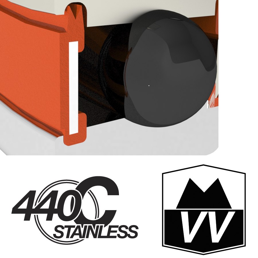 Enduro Bearings S689 VV - ABEC 3 - Stainless Steel Bearing - 9x17x5mm