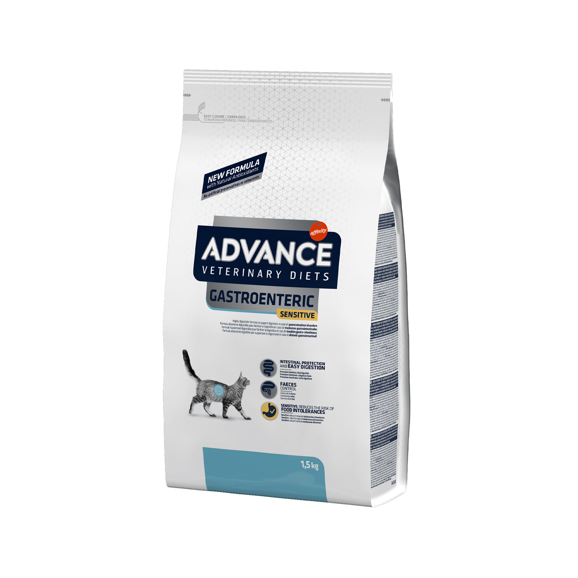Affinity Advance Veterinary Diets Gastroenteric Sensitive Cat - 1.5 kg