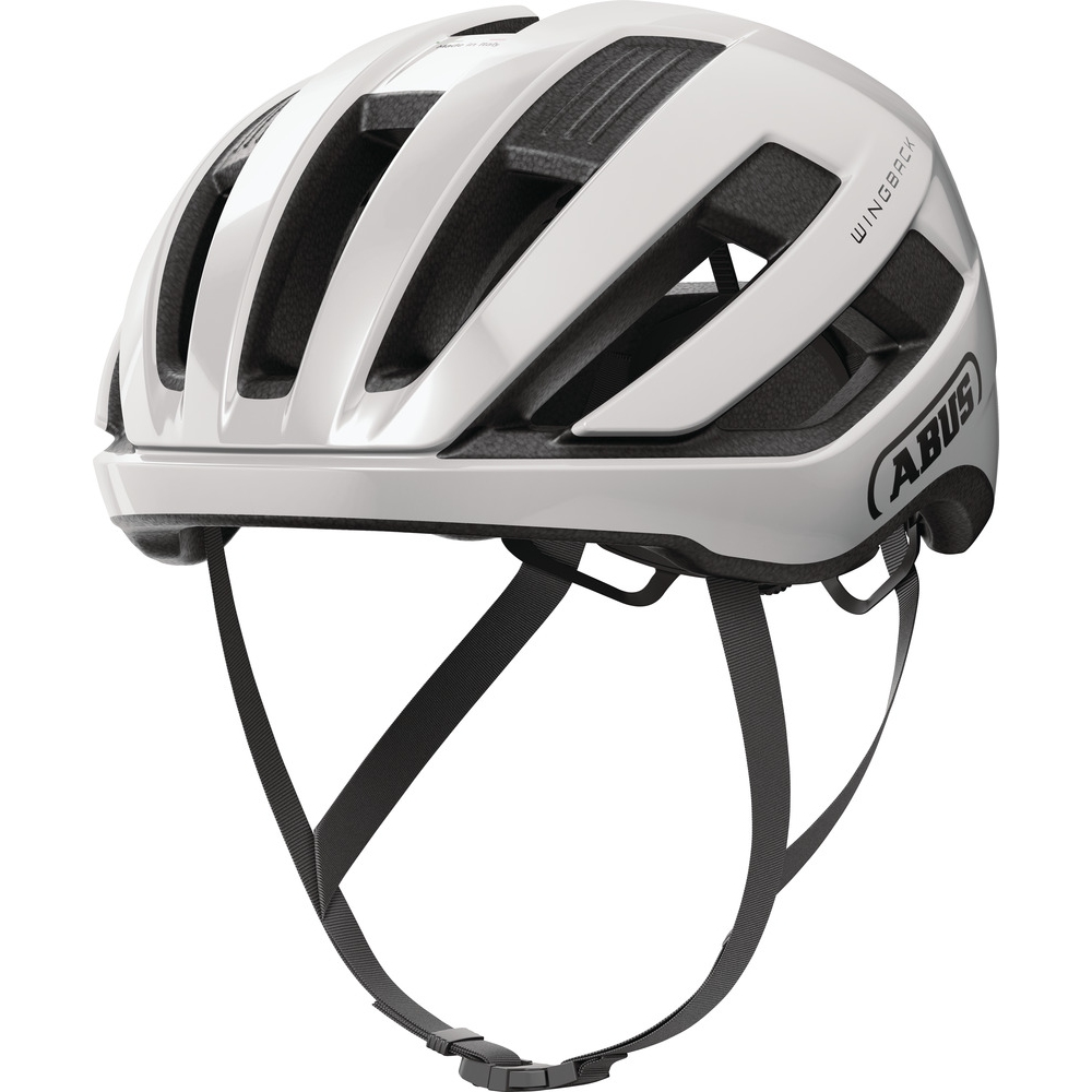 ABUS Wingback Helmet - shiny white