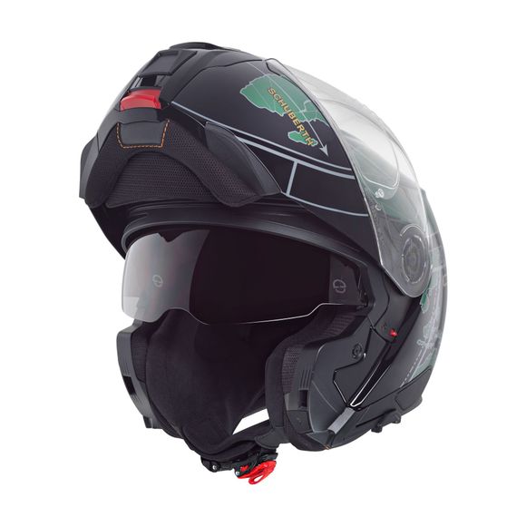 Schuberth C5 Globe Modular Helmet - GreenRef: Se0271-C759