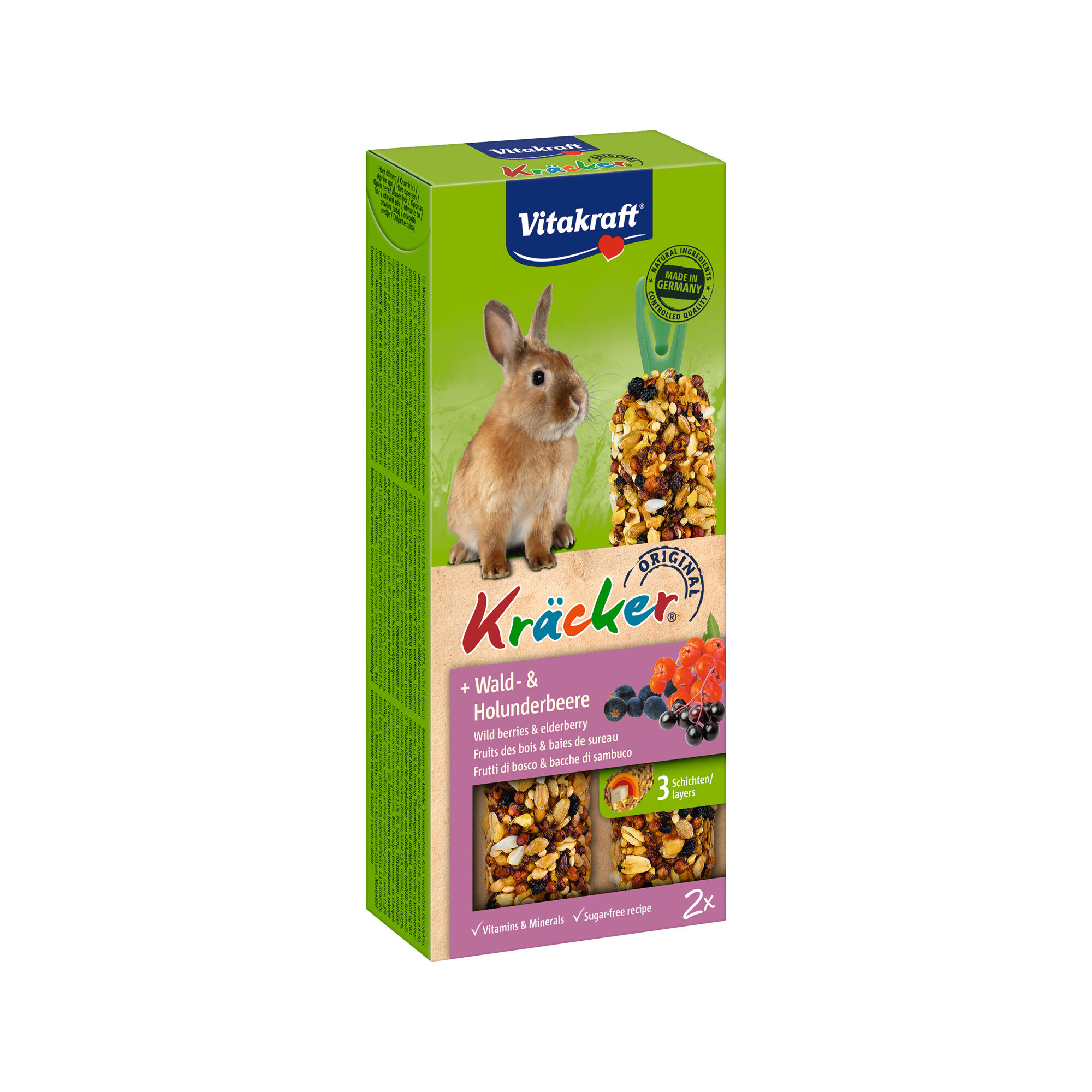 Vitakraft Rabbit Cracker Blueberry