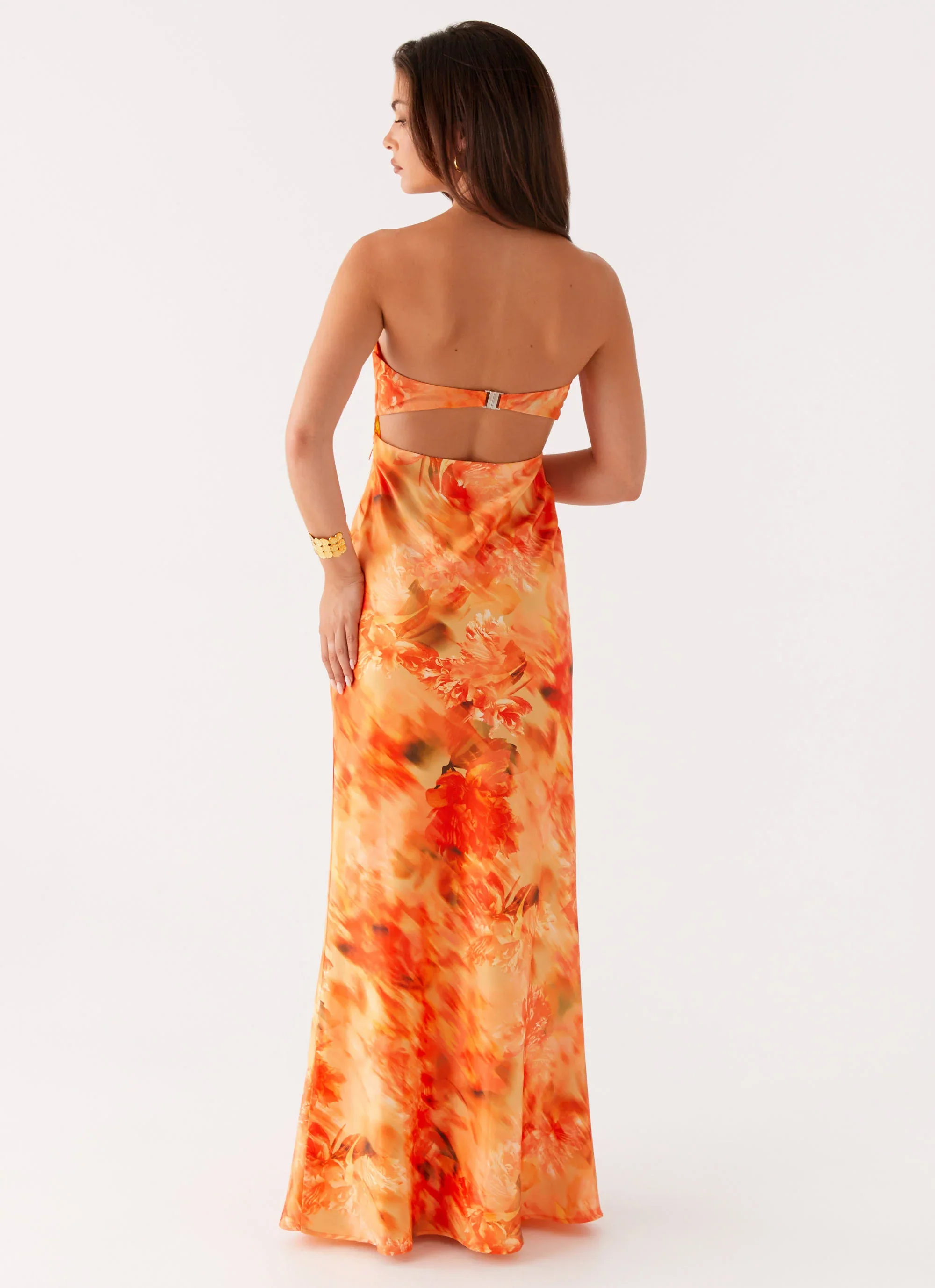 Carmen Maxi Dress - Sunset Floral