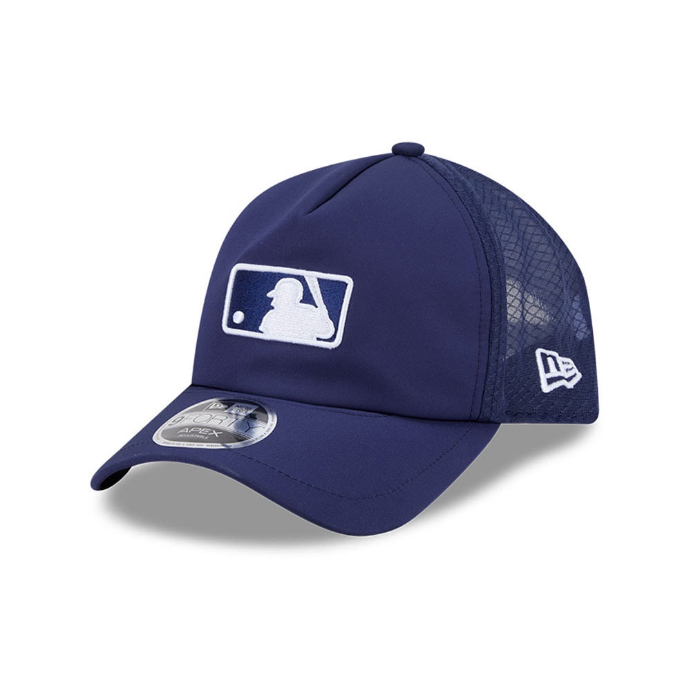 Major League Baseball 2026 MLB Batting Practice 9FORTY APEX Trucker Cap Navy