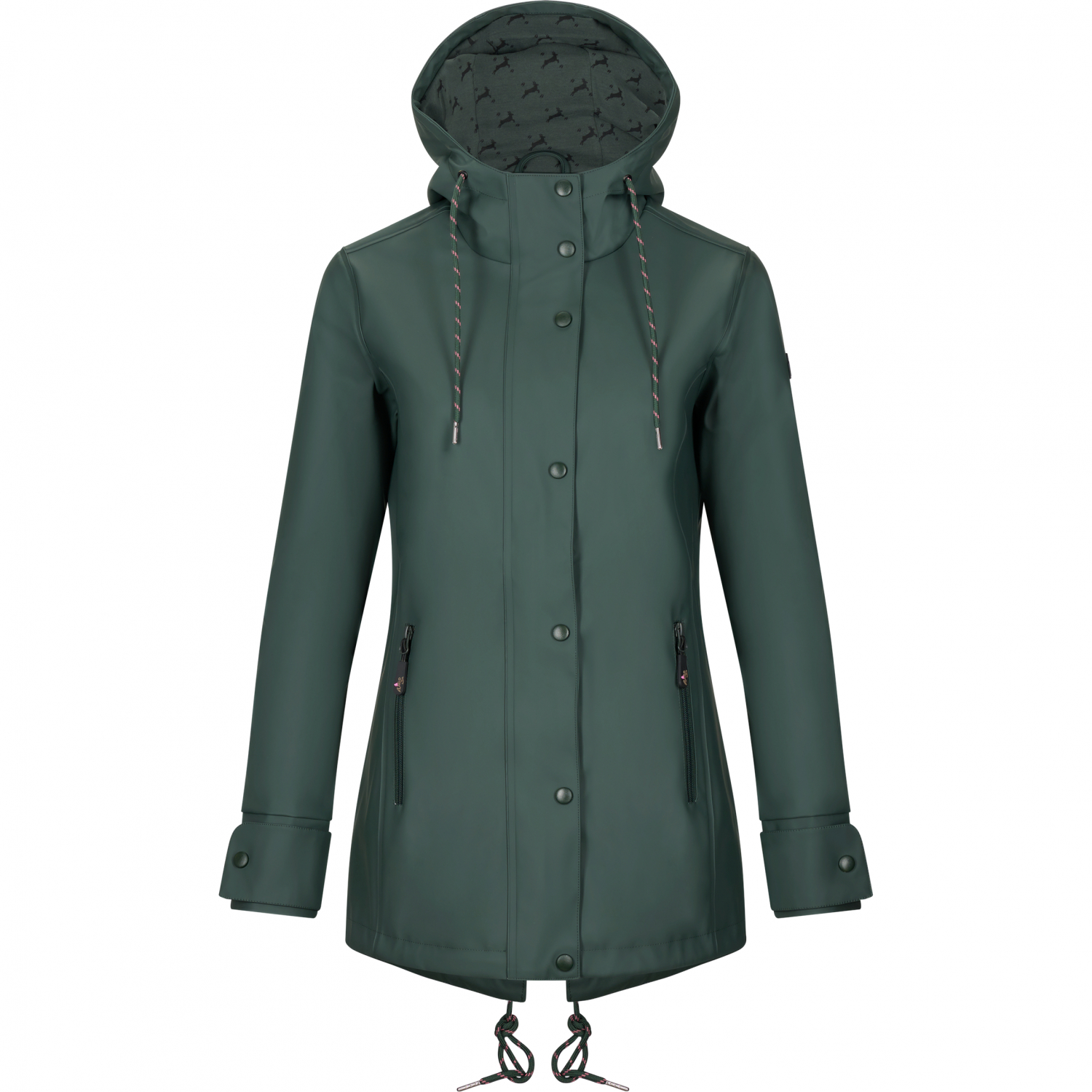 il Lago Sie Hirschlein Rain Jacket Women (Olive)