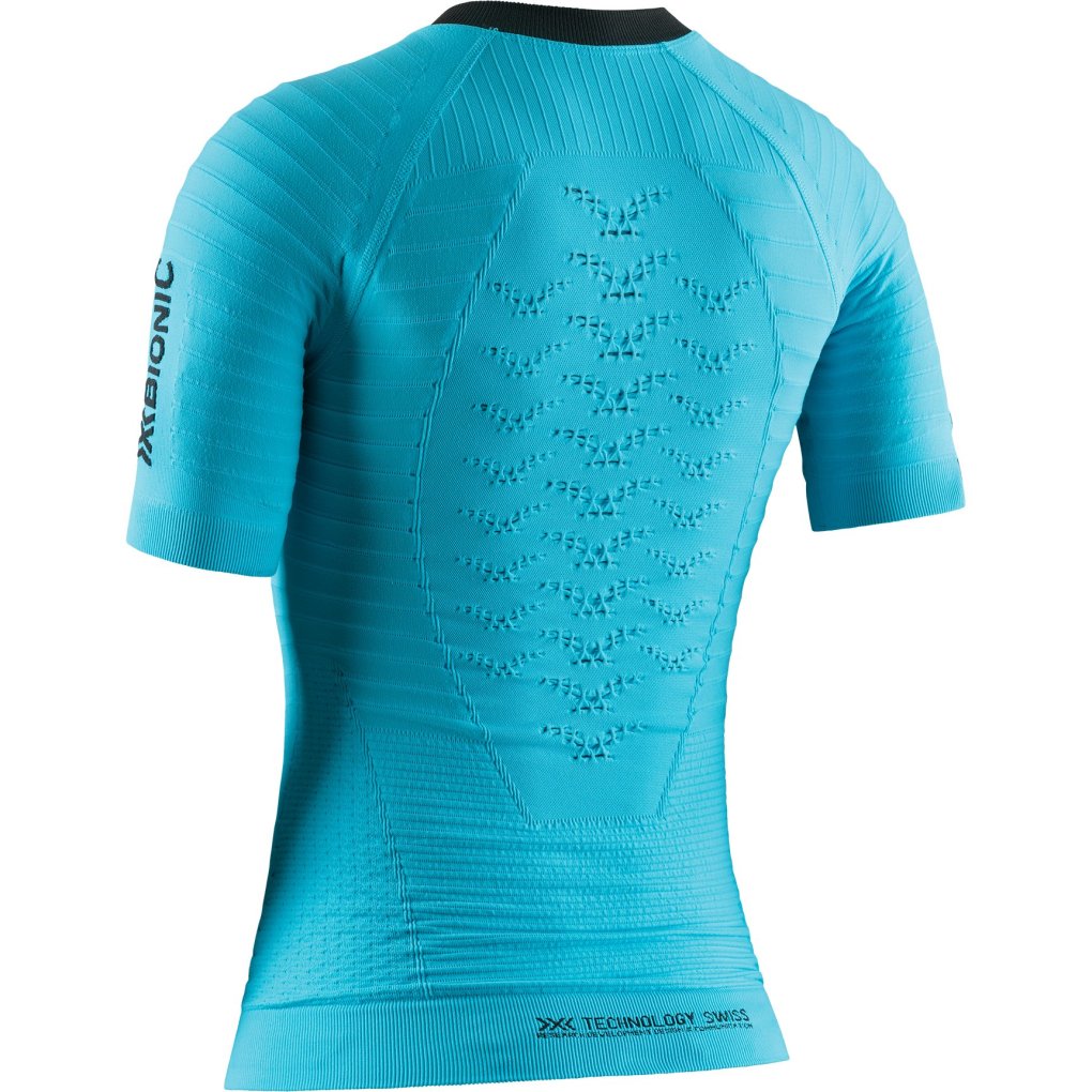 X-Bionic Effektor 4D Running Short Sleeve Shirt Women - effektor turquoise/opal black